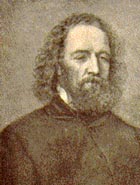 Portrait of Alfred Lord Tennyson